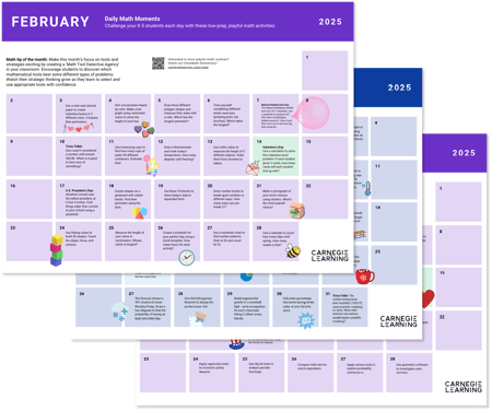 2025 Math Moments Calendars 2025 Math Moments Calendars